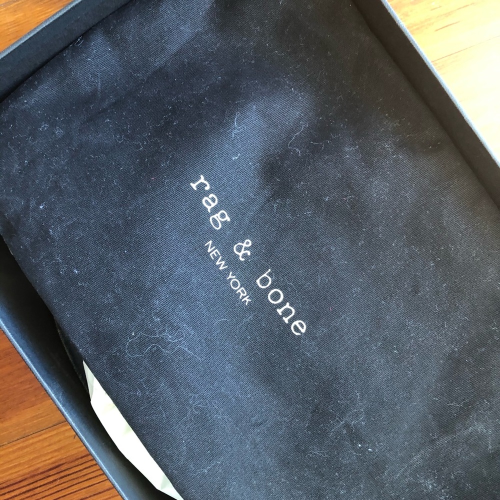 Rag And Bone Harrow Blue Booties - image 4